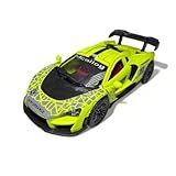 Power Toys TECH - Miniatura Miniatura Mac Laren Senna Carrinho De Ferro Com Portas Que Abrem E Pneus De Borracha 1-32 - COR ALEATÓRIA