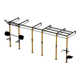 Power Wall Rack Gaiola Crossfit Funcional Gorila Walk