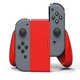 PowerA Joy Con Comfort Grips For Nintendo Switch Red
