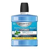 Powerdent Antisséptico Zero Álcool Menta Leve 500 Pague 350Ml