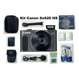 Powershot Canon Sx620 Hs 20 2 Mps   Acessórios  novíssima 