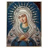PPSHOP Artesanato Pintura Diamante Diy 30X40 Nossa Senhora