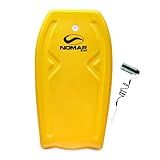 Prancha De Bodyboard Modelo Grande Amarela 100cm Nomar Surf
