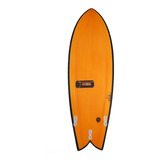 Prancha De Surf Fishes Fun Completa Deck Quilhas Leash