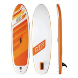 Prancha Stand Up Inflavel Aqua Journey 110 Kg Bestway 65302 Cor Laranja