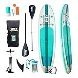 Prancha Stand Up Inflável Importway 320cm IWSUI320VD Verde