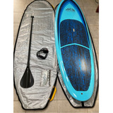 Prancha Stand Up Paddle Kit Sup remo Quilha Leash 