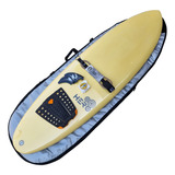 Prancha Surf Iniciante 6 0 Completa Capa Leash Deck Quilha