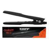 Prancha Taiff Clássica Cerâmica Preta 110v 220v Profissional