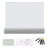 Prancheta De Desenho Quadro De Notas Led Quadro Cinza