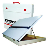 Prancheta Trident Portatil C Regua Paralela A2 050 X 065