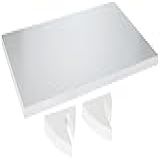 PRAT K Prateleira Com Suporte Branco 1 5x25x40cm Elegante E Funcional
