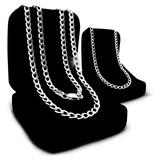 Prata 925 Maciça Corrente Cordão Pulseira Masculino Grossa