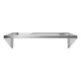 Prateleira 50x25 Inox Gradeada Escorredor P Talheres Louças