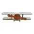 Prateleira Avião Mdf Cru 50cm Enfeite Decoração Criança