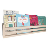 Prateleira Colorida Livros Montessori