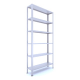 Prateleira De Aço Armario 90x198 Com 6 Divisoria Galvanizada