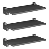 Prateleira Decorativa Decoração 20x40x1 5 Prat k Kit 3 Peças