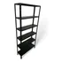Prateleira Estante Aço Dupla Flex Gobi 6 Bandeja 90cm Preto