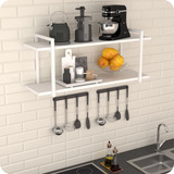 Prateleira Estilo Industrial Cozinha De Parede Gnd Bb 80cm