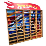 Prateleira Expositor Carrinhos Hotwheels Mdf 50 Carrinhos
