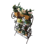 Prateleira Ferro Organizadora Vasinho De Flor Sacada De Apto