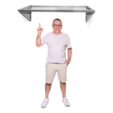 Prateleira Inox Cozinha Industrial Gradeada Escorredor 75x25