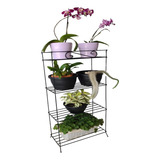 Prateleira Planta Floreira Vertical Chão 20x35x100 Torre Pr
