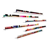 Prateleira Porta Esmaltes Salão De Beleza 1 Metro 3 Peça