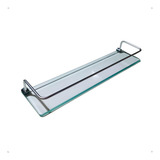 Prateleira Porta Shampoo Com Grade 40x10cm 8mm