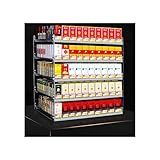 Prateleiras De Exposição Da Loja Suporte De Exposição De Cigarro Empurrador Automático De Cigarro Expositor De Cigarros Para Supermercados À Prova D água Resistência Ao Desgaste Size 75x29x42cm