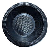 Prato 15cm Fundo Bolo cores 100un Zettapack Cor Preto