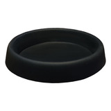 Prato Base Redondo De Polietileno Para Vaso De Planta 24 Cm