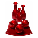 Prato Bolas Vasos Decorativos