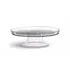 Prato Com Pedestal Borda Alta 27cm Acrilico