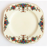 Prato De Sobremesa Porcelana Inglesa Alfred Meakin Antigo