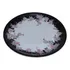 Prato Decorativo Antigo Floral Porcelana Real 25 Cm