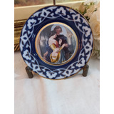 Prato Decorativo Antigo Porcelana