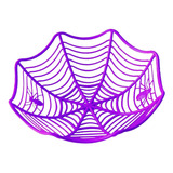 Prato Decorativo De De Aranha Porta doces Decoração Roxo