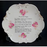 Prato Decorativo Oracao Pai