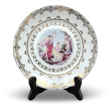 Prato Decorativo Porcelana Real