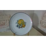 Prato Decorativo Porcelana Real