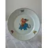 Prato Decorativo Porcelana Schmidt Antigo Desenho Infantil 