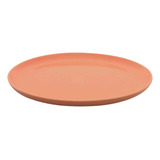 Prato Flat Apricot Oxford 26cm Hotel Mesa Posta Raso Almoço