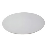 Prato Giratório 70cm Para Mesa Offwhite Com Proteção Na Base
