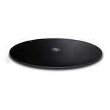 Prato Giratório De Mesa Vidro Temperado 8mm Preto 90cm