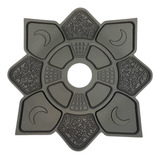 Prato Grande De Metal Narguile Flor Diversos Modelos E Cores