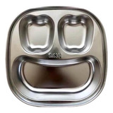 Prato Inox Divertido Carinha
