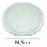 Prato Microondas Universal Liso 24 5cm