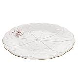 PRATO P BOLO PORCELANA FLOWER 30cm